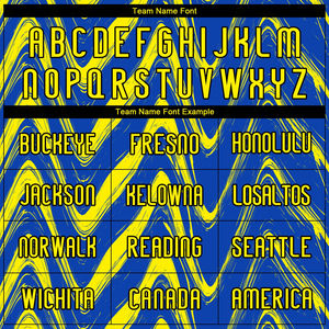 Uniforme de Voleibol Personalizado con el Logotipo de tu Equipo, Azul Trueno, Amarillo Claro, Negro, Sublimación Fluida, para Hombre, Absorbe la Humedad, Conjunto Juvenil - Product Image 4