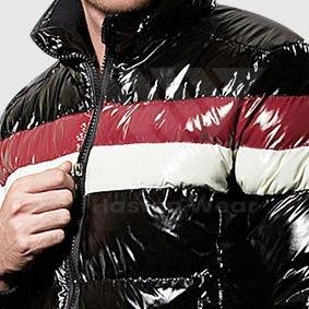 Veste matelassée imperméable pour homme sur mesure en gros, dernier design, fermeture éclair, respirante, unie, teinte unie - Product Image 3