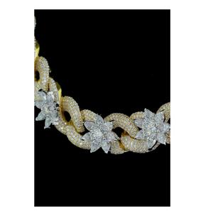 Cadena Cubana de Diamantes de Calidad Premium con Joyería Hip Hop Dorada para Hombre, Uso Diario o para Regalo, Disponible a Precio de Fábrica - Product Image 6