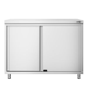 ตู้เก็บของพื้นสแตนเลส PREMIUM - 1000x600 มม. - พร้อมประตูบานเลื่อน - Product Image 4