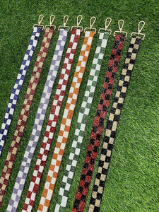 Correa de bolso de cuentas ajustable hecha a mano, correa de cuentas personalizada, correa de bolso de cuentas de Glowin Fashion - Product Image 2