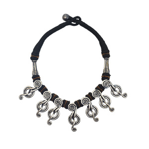 Collier en coton et argent de luxe pour femmes, fait à la main de haute qualité, articles cadeaux à acheter au meilleur prix au palais des Arts indien AFJ-04 - Product Image 1