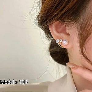 Indian Manufacture Customizable Alloy Stud Earring with Enamel or <b>Stone</b> Inlay for Retailers OEM ODM Supported Available for Sale - Product Image 3