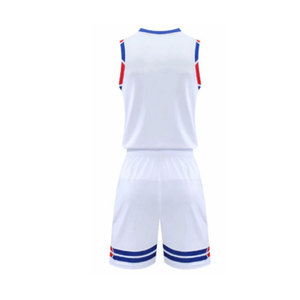 ชุดยูนิฟอร์มฝึกซ้อมบาสเก็ตบอลแบบกำหนดเองได้ ไซส์พลัสสำหรับทุกเพศ เสื้อกีฬาและกางเกงขาสั้นระบายอากาศได้ดี สีตามสั่ง ป้องกันรังสียูวี แห้งเร็ว - Product Image 2