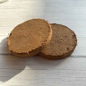 ไฟเบอร์ DIC Coir pellets สำหรับปลูกจากเวียดนาม/Amelia + 84855014447 Coir DIC Coir Disk ดินทรงกลม