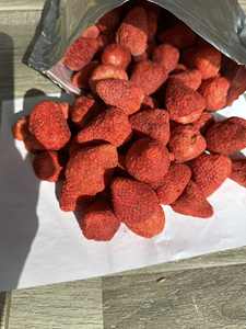 Fresa Orgánica Liofilizada Crujiente, Fruta Utilizada en Decoración de Repostería, Refrigerios Saludables, OEM Vietnam, Fresa Seca con Sabor Dulce - Product Image 6