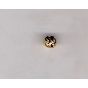 18K & 14K Gold Plated Beads 3mm DIY Jewelry Findings for <b>Crafting</b> Charming Charms - Product Image 1