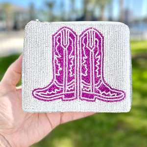 Monedero Mini Hecho a Mano para Mujer con Bordado Étnico Único y Patrón de Cuentas, Monedero de Cuentas, Estilo Moderno, Mini Bolsos - Product Image 3