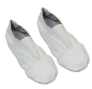 FEZMAX WEAR FM-8003 Zapatos de Baile y Gimnasia de Cuero Suave con Parte Superior Elástica y Forro de Algodón, Accesorios de Gimnasio - Product Image 5