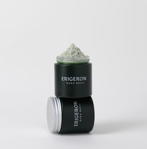 Erigeron ผลิตภัณฑ์บำรุงผิวจากเกาหลี100มล. ผลิตภัณฑ์ทำความสะอาดผงสีเขียวใบหัวใจ - Product Image 3