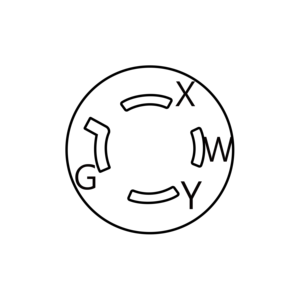 NEMA L14-20 electrical connector - Product Image 6