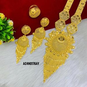 ชุดสร้อยคอเจ้าสาวแบบยาวดีไซน์ออนไลน์เครื่องประดับแฟชั่นหนึ่งกรัมทุกประเภทดีไซน์ออนไลน์ - Product Image 4