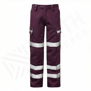 <b>Waterproof</b> Safety <b>Work</b> <b>Trouser</b> Cargo Pant Durable High Vis Construction Pants Customizable Breathable Customized Color - Product Image 1