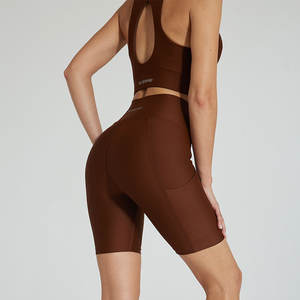 Sujetador deportivo de verano 2025, pantalones cortos de motorista, conjuntos de ropa deportiva sostenible, ropa de entrenamiento, conjuntos de Yoga para mujeres - Product Image 2