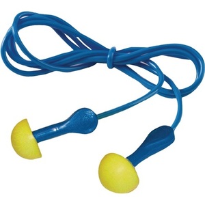 Bouchons d'oreilles filaires 3M E-A-R Express EN 352-2 SNR 28 dB, 100 paires/carton, produits pour les oreilles et l'audition - Product Image 1