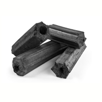 Charbon de bois de sciure à haute valeur calorifique, longue durée de combustion, sans fumée, pour barbecue, briquette bitumineuse du Vietnam, temps de combustion de 4 à 6 heures