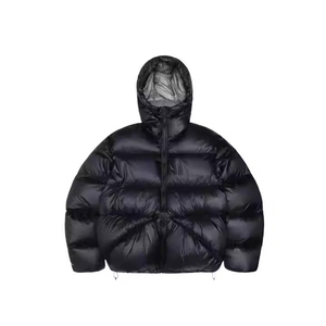 Unisex Custom Made Hooded Canvas Puffer <b>Jacket</b> <b>Lightweight</b> Waterproof Breathable Warm Quilted Winter Sportswear High Street - Product Image 3