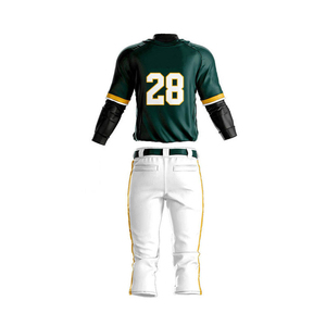 Tenue de baseball unisexe, maillot et pantalon avec un design imprimé respirant pour les entraînements de baseball/softball et les vêtements de sport d'équipe - Product Image 2