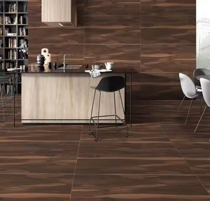 Bois de Chêne Marron Moderne 600x1200mm Porcelaine à Chevrons Grain de Bois Carreaux de Sol Antidérapants Premium - Product Image 6