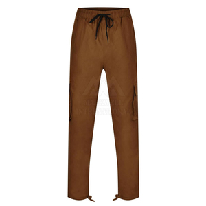 Polyester <b>Slim</b> Fitting Breathable Lightweight Elastic Waist <b>Jogger</b> Sweatpants Stacked Pants Men Track Pants - Product Image 2