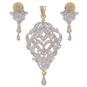 Morini ชุดเครื่องประดับที่ดีจี้หินชุบทอง - Product Image 1