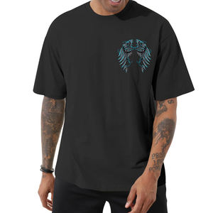 Camisetas de Verano Nuevas de Alta Calidad, Estilo Urbano, Impresión Dimensional Extra Grande, Transferencia de Calor, Diseño Personalizado, Impresión de Logotipo - Product Image 1