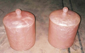 Kitchen Canisters Resin Flip Top Lids Handmade Eco-Friendly Dishwasher Safe <b>Food</b> Storage <b>Jar</b> Modern Luxury Home Use - Product Image 2