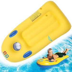 Tabla de Surf Inflable Más Vendida, 47 Pulgadas, Tabla de Bodyboard para Piscina y Playa con Asas, Tobogán Acuático, Juguete de Verano - Product Image 1