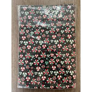 Tela Popelina 100% Algodón Peinado, Diseño Festivo con Brillo, Resistente, 112x300cm, Estilo Liso, Ecológica, Color Negro - Product Image 3