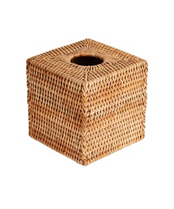 ที่คลุมกล่องทิชชู่หวายทรงสี่เหลี่ยมกล่องใส่ของทำมือธรรมชาติเป็นมิตรกับสิ่งแวดล้อมของตกแต่งบ้านและบ้านขายส่งจากเวียดนาม - Product Image 1