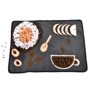 Alfombra para olfatear perros de enriquecimiento de actividad para mascotas de fábrica, manta de juego de comida, Alfombra de rompecabezas, Alfombra de trabajo para nariz, alfombrilla para perros/estándar de la UE - Product Image 6