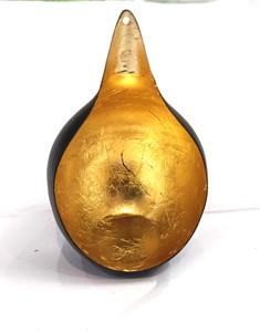 Portavelas de lujo de Metal personalizado al por mayor o vela con luz en T decoración del hogar votiva con recubrimiento de polvo negro y acabado dorado - Product Image 6