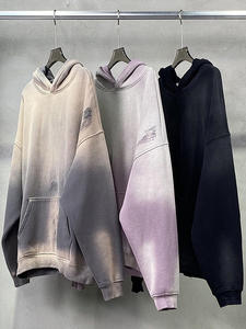 เสื้อฮู้ดผ้าฟลีซคุณภาพสูงแบบย้อมสีพื้นสำหรับผู้ชาย พร้อมโลโก้แบบกำหนดเอง ผลิตในปากีสถาน เหมาะสำหรับฤดูหนาว - Product Image 2