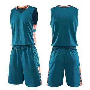 Uniformes de Baloncesto para Hombre, Ligeros, Transpirables, de Poliéster, Personalizables, para Verano - Product Image 1