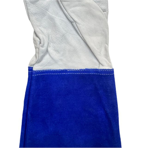 ถุงมือเชื่อม Mig ทนทานพร้อมการเย็บเสริมแรงถุงมือเชื่อมทนความร้อนสำหรับการจัดการถุงมือหนัง - Product Image 5