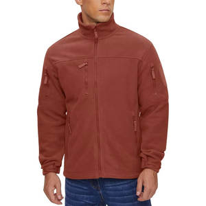 Veste polaire à fermeture éclair intégrale pour homme 300 GSM Anti-boulochage Thermique Couche intermédiaire Manteau d'hiver Vente en gros d'usine - Product Image 5