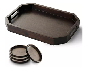 Plateau décoratif en bois pour pâtes, hamburger, appareil de cuisine, plateau en bois pour la maison, nouveau Style, nourriture, thé, café, plateau/support en bois - Product Image 2