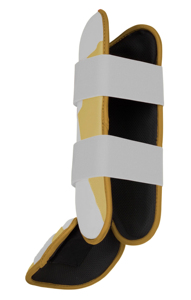 Protector de Espinilla de Béisbol de Cuero Duradero con Logotipo Personalizado QST para Adultos y Jóvenes, Uso Profesional - Product Image 2