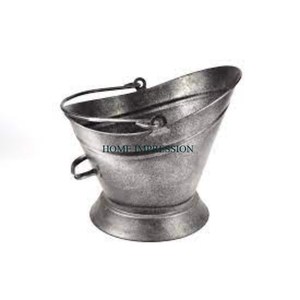 Seau à charbon en métal de haute qualité avec poignée seau en fer décoratif élégant pour la maison et le jardin pour l'approvisionnement en seau de stockage de charbon de cheminée - Product Image 2