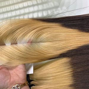 ซูเปอร์ดับเบิ้ลดรอป8 ''-40'' ต่อกระดูกตรงเรมี่สีน้ำตาลสีบลอนด์ขนละเอียดสีธรรมชาติ - Product Image 2