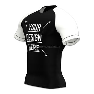 Conjunto de Rashguard de Compresión para Hombre, de Secado Rápido y Transpirable, para Jiu Jitsu, con Logotipo Personalizado - Product Image 5