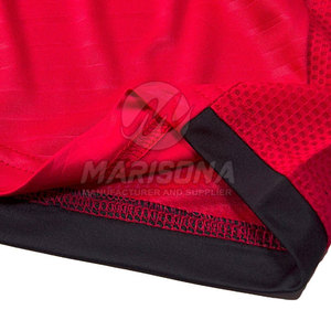 Uniforme de Fútbol Personalizado con el Último Diseño en Sublimación, Manga Corta, Transpirable, de Secado Rápido, 100% Poliéster, Ropa Deportiva - Product Image 6
