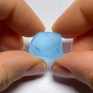 Topacio Azul Cielo Corte Esmeralda Natural, Gema Suelta Certificada IGI, Mineral Brasileño Tratado Térmicamente - Product Image 1