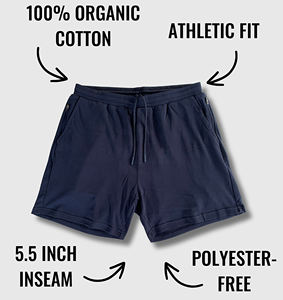 Pantalones cortos deportivos de baloncesto personalizados para hombre, algodón transpirable, felpa francesa para verano, Fitness, correr, patrón sólido, pantalones cortos de sudor personalizados - Product Image 5