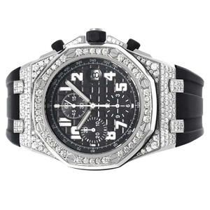 Montre de luxe pour hommes en acier inoxydable avec diamant naturel Date Caractéristique Mouvement mécanique-Mode Édition limitée de haute qualité - Product Image 1