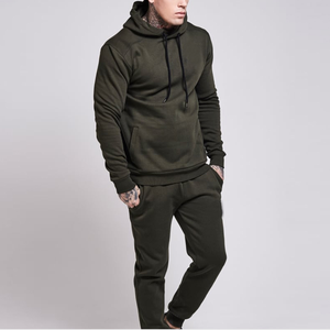 El mejor conjunto de Sudadera con capucha Cargo con media cremallera personalizada, sudaderas con capucha y chándales para hombre, conjunto de trajes de algodón 100%, ropa de calle para hombre, nueva moda - Product Image 5