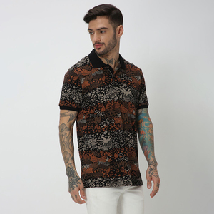 Top vente grande taille hommes polos 100% coton matériel léger Quickdry respirant sur mesure Logo impression OEM - Product Image 5