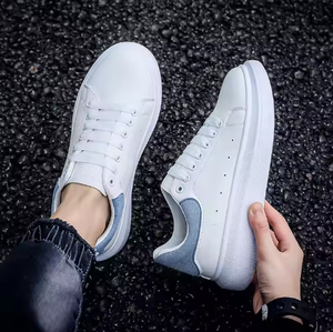 WYPEX, zapatos de cuero clásicos para todas las estaciones para hombre, cómodos, suaves, transpirables, antideslizantes, ligeros, altura del tobillo, aumento de altura - Product Image 3