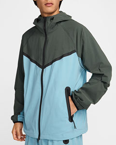 Streetwear Ensemble de survêtements légers 2 pièces coupe-vent pour hommes imprimés sur mesure d'usine - Product Image 3