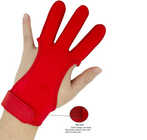 Gants de tir à l'arc ajustables en gros, antidérapants et respirants pour la pratique du tir à l'arc, gants de tir à l'arc de haute qualité - Product Image 4